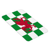 Mystieke Rode Keltische Draak Vlag van Wales Magneet (Rechterzijde)