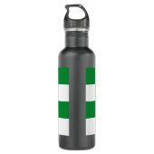 Mystieke Rode Keltische Draak Vlag van Wales Waterfles (Achterkant)