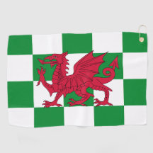 Mystieke Rode Keltische Drakenvlag van Wales