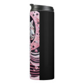 Mystieke Roze Luipaard Thermosbeker (Geroteerd rechts)