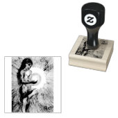 Mystieke Rubber Stamp 2x2 Rubberstempel (Gestempeld)