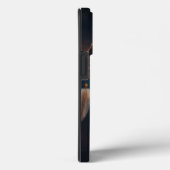 Mystieke ruimte-uil met dromenvangerkunst Case-Mate iPhone case (Achterkant / Rechts)