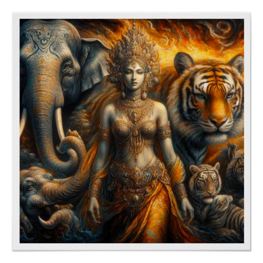 Mystieke scène van spiritueel perfect poster (Voorkant)