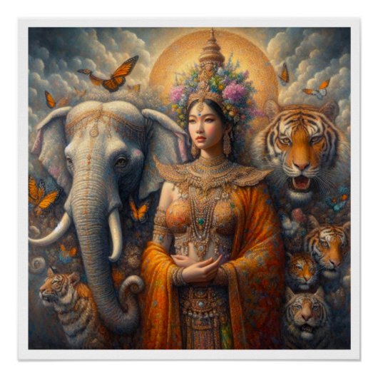 Mystieke scène van spiritueel perfect poster (Voorkant)