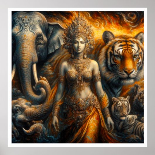 Mystieke scène van spiritueel poster (Voorkant)