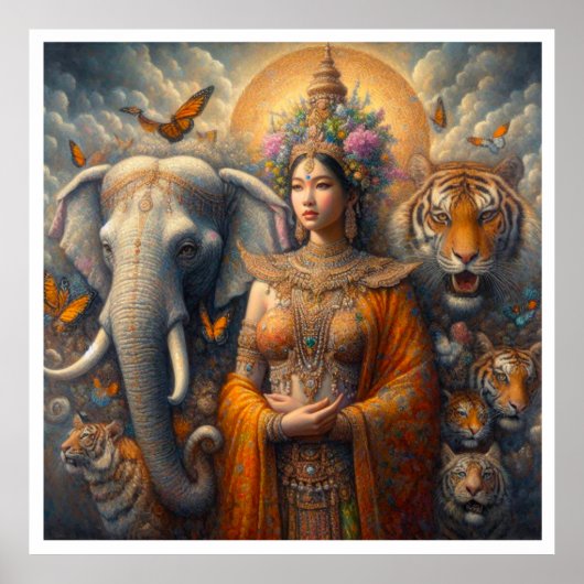 Mystieke scène van spiritueel poster (Voorkant)