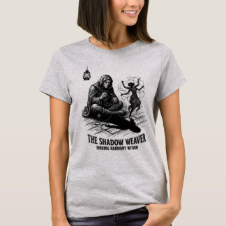 Mystieke Schaduwwever Donkere Fantasie T-shirt
