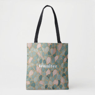 Mystieke Schalen: Pastel Fantasy Tote Bag