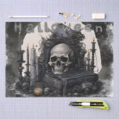 Mystieke schedel tissuepapier (Craft)