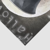 Mystieke schedel tissuepapier (Detail)