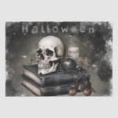 Mystieke schedel tissuepapier (Voorkant)