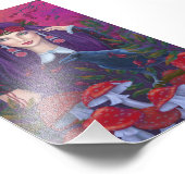 Mystieke schoonheid fantasie kunst foto afdruk (Hoek)