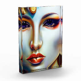 Mystieke schoonheid Golden Queen Fotoblokken