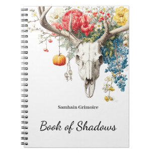 Mystieke Seizoenen Samhain Grimoire Boek der Sch Notitieboek