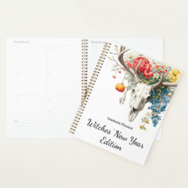 Mystieke Seizoenen | Samhain Grimoire Boek der Sch Planner