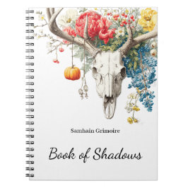 Mystieke seizoenen | Samhain Grimoire Boek van de Notitieboek