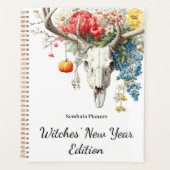 Mystieke seizoenen | Samhain Grimoire Boek van de  Planner (Voorkant)