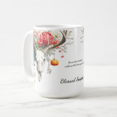 Mystieke seizoenen | Samhain Witchy Design Koffiemok (Voorkant links)