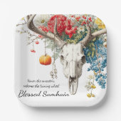 Mystieke seizoenen | Samhain Witchy Design Papieren Bordje (Voorkant)