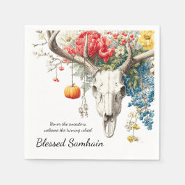 Mystieke seizoenen | Samhain Witchy Design Servet