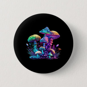 Mystieke Shroom - Whimsigoth en Witchcore Wonderl Ronde Button 5,7 Cm