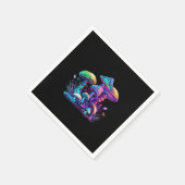 Mystieke Shroom - Whimsigoth en Witchcore Wonderl Servet (Hoek)