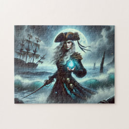 Mystieke Sirene Piraat Fantasie Oceaan Avonturen K Legpuzzel