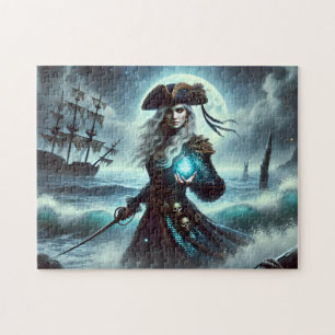Mystieke Sirene Piraat Fantasie Oceaan Avonturen K Legpuzzel