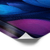 Mystieke Slang Coiling In Een Betoverd Bos Perfect Poster (Hoek)