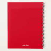 Mystieke Slang Folk Art Dagplanner 2026 Planner (Achterkant)