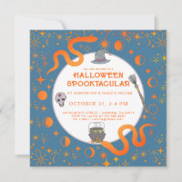 Mystieke Slangen Heks Halloween Spetterende Feest