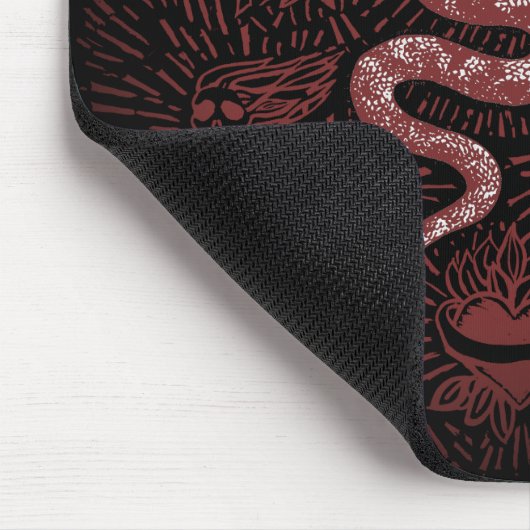 Mystieke Snake  Mousepad Muismat (Hoek)