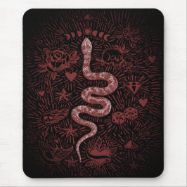 Mystieke Snake  Mousepad Muismat