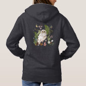 Mystieke Sneeuwuil Hoodie (Achterkant)