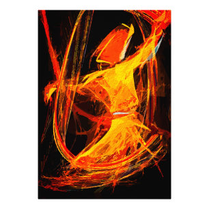 Mystieke Soefi Draaiende Derwisj – Abstracte Kunst Foto Afdruk