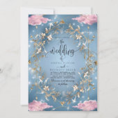 Mystieke Sparkly Sky Wedding Kaart (Voorkant)