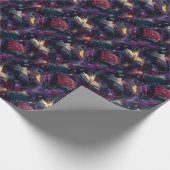 Mystieke Spellbooks en Quills D & D Magic Cadeaupapier (Hoek)