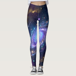 Mystieke Spiraalstelsel Ruimte Kunst Leggings