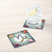 Mystieke Steenbok Zodiac Onderzetter Set (Insitu)