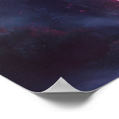 Mystieke stenen obelisk met Arcane Sigils Poster (Hoek)