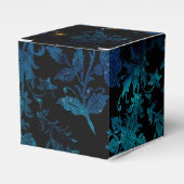 Mystieke Sterren Bloemen Damask Bedankdoosjes (Voorkant Zijde)