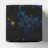 Mystieke Sterren Bloemen Damask Bedankdoosjes (Bovenkant)