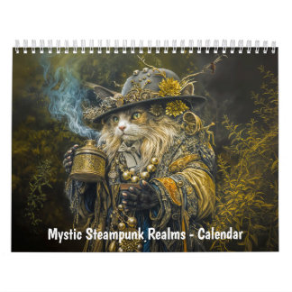 Mystieke Stoomtech Rijken – Wezens van Klokwerk Kalender