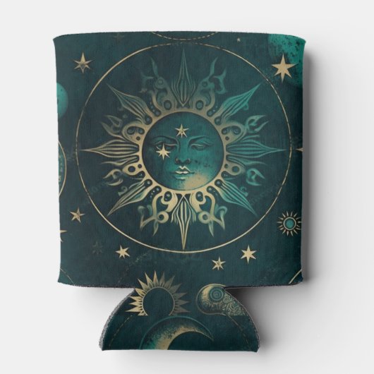 Mystieke Sun Koelboxxen – Stijlvol en functioneel Blikjeskoeler (Achterkant)