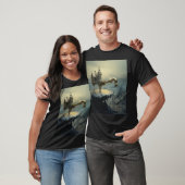 mystieke sureal water-arme-over t-shirt (Unisex)