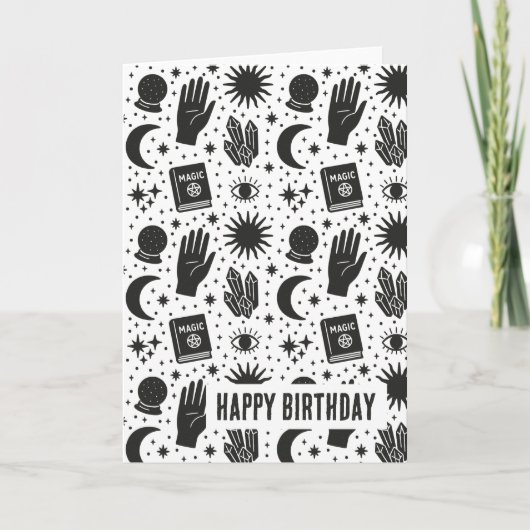 Mystieke symbolen kaart (Voorkant)