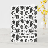 Mystieke symbolen kaart (Gele Bloem)