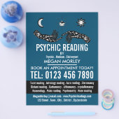 Mystieke symbolen, psychische lezing Adverteren Flyer (Enkel)