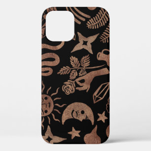 Mystieke symbolen: slang, zon, maan. Case-Mate iPhone case