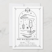 Mystieke Tarot Kaart Bachelorette Party Route (Voorkant)